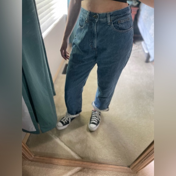 Flannel lined LL Bean Jeans - Picture 3 of 3